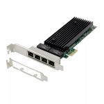 PCIe Gigabit Network Card - 4-Port RJ45 Server LAN Card with Intel 82576EB Chipset | TRANSUTON NETWORKS