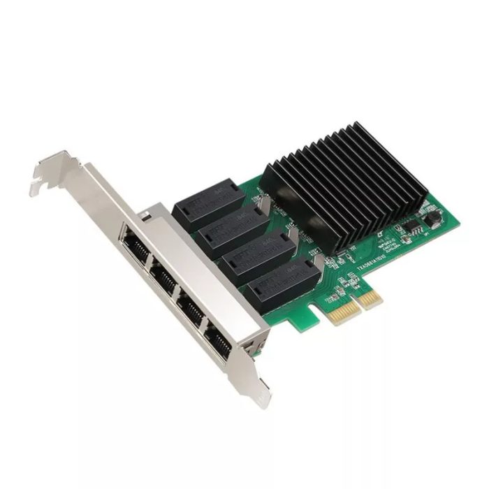 Full-Screen Display of 4-Port PCI-E Ethernet Adapter for Desktop PCs