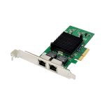 PCIe x1 Intel E1G42ET Dual-Port Network Card with RJ45 Ports