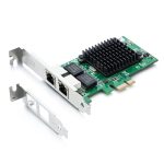 Intel E1G42ET 82576 PCIe x1 Dual RJ45 Gigabit Network Card